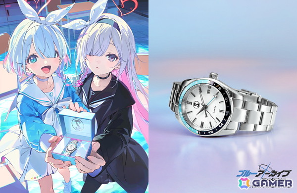 「ブルアカ」よりアロナとプラナからのプレゼントをイメージした機械式ウォッチが登場！の画像1