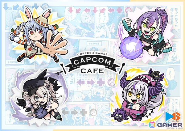 「ストリートファイター6」とホロライブがコラボ！描き下ろしイラストを基にプライズ景品の展開やコラボカフェの開催もの画像5
