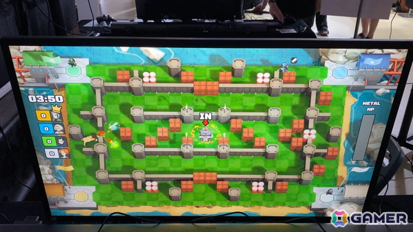 “メタル”と呼ばれる戦車をめぐる攻防がアツい！最大4人でプレイできるマルチ対戦型アクション「PROJECT BLITZ（仮）」を先行プレイ【BitSummit the 13th】の画像6