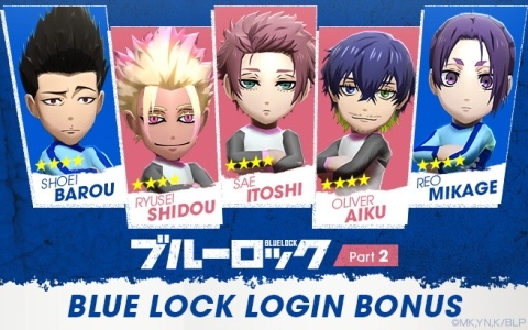 「サカつくRTW」で“ブルーロック SCOUT 第2弾”が開催！糸師冴や士道龍聖、馬狼照英たちが登場の画像