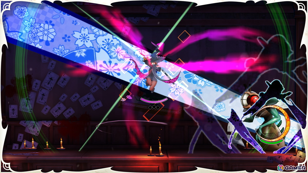 こだわり抜いたビジュアル世界をセツナで駆け抜ける！「魔女ガミ－The Witch of Luludidea－」プレイレポート＆インタビュー【Bitsummit the 13th】の画像