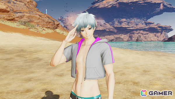 「PSO2 ニュージェネシス」夏にぴったりの水着やショート丈パーカーなどを収録したACスクラッチ「サマースカイシーサイド'25」が配信！の画像