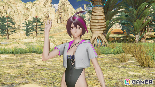 「PSO2 ニュージェネシス」夏にぴったりの水着やショート丈パーカーなどを収録したACスクラッチ「サマースカイシーサイド'25」が配信！の画像