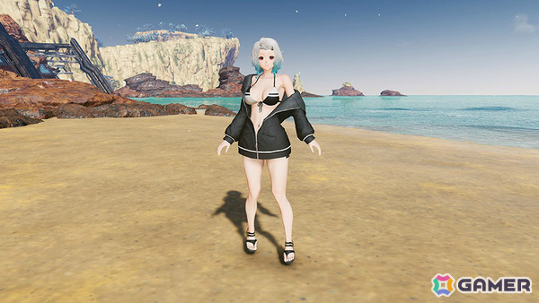 「PSO2 ニュージェネシス」夏にぴったりの水着やショート丈パーカーなどを収録したACスクラッチ「サマースカイシーサイド'25」が配信！の画像