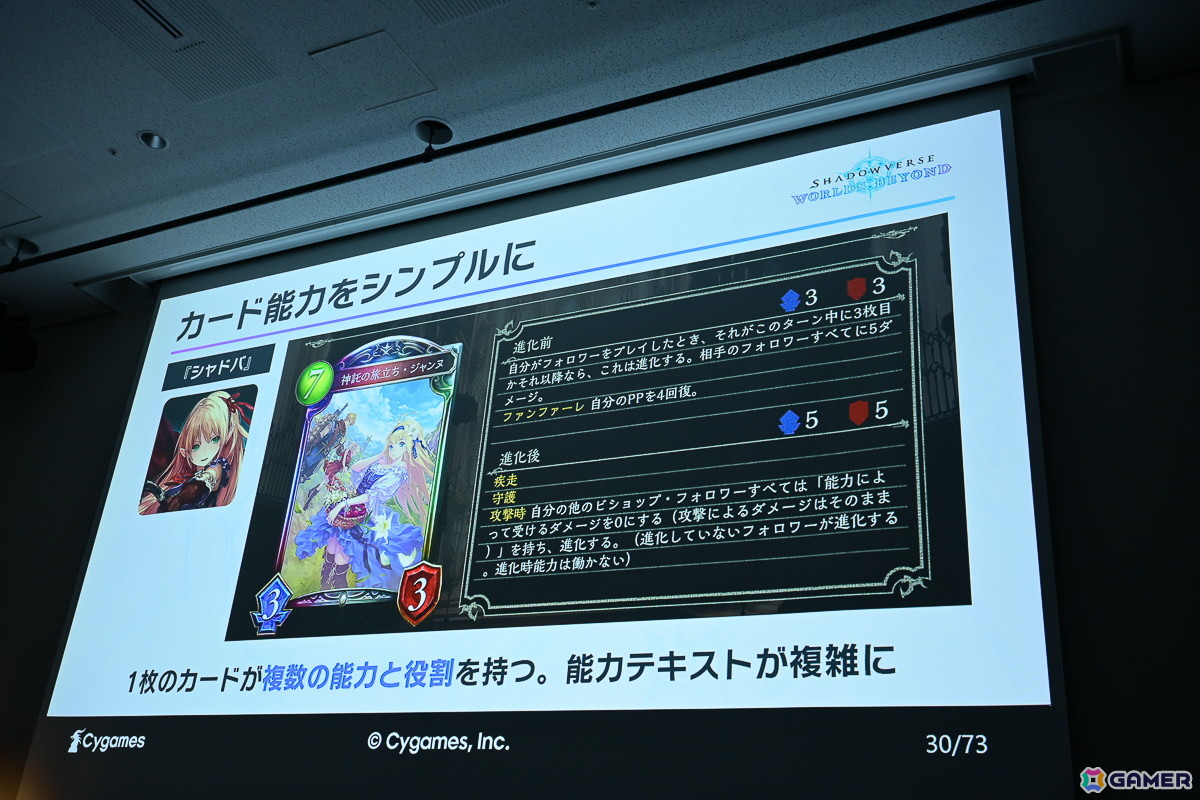「Shadowverse: Worlds Beyond」はこうして生まれた!?前作「Shadowverse」から一新された要素の裏側にあったものとは【CEDEC2025】の画像