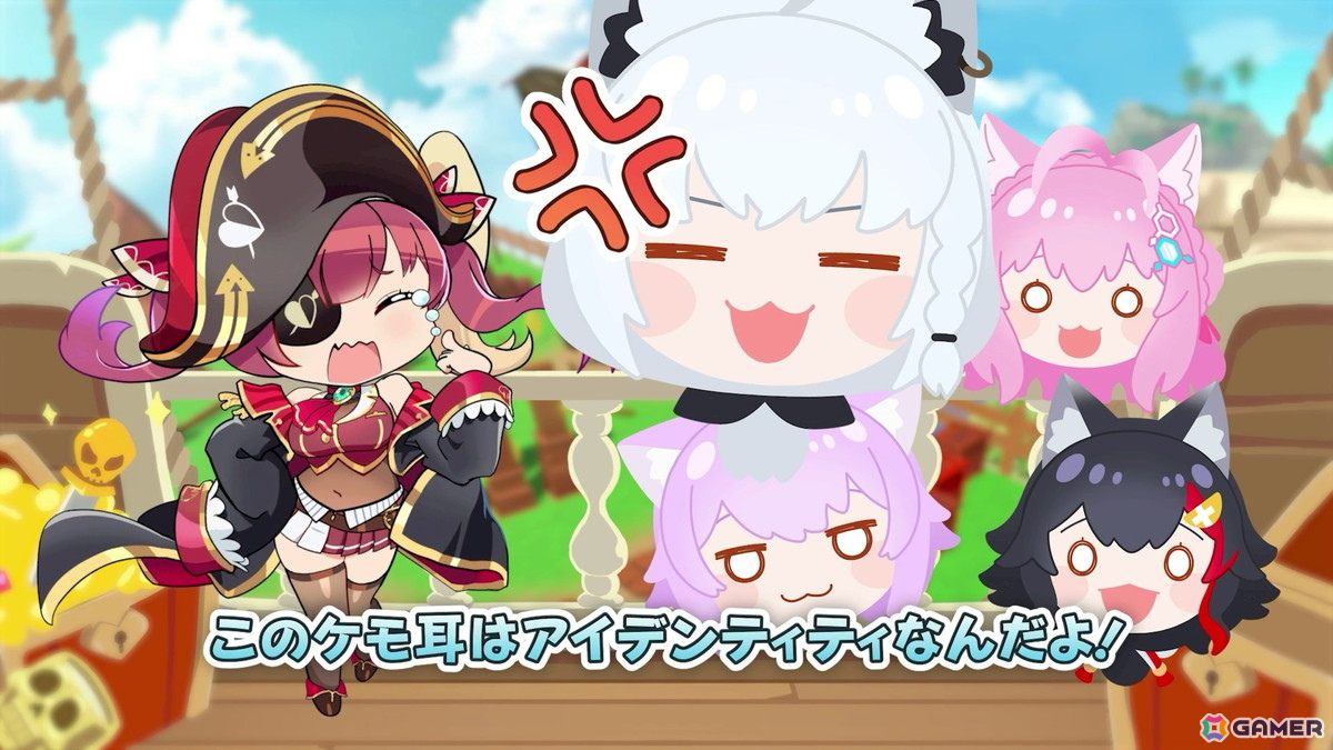 “推し”と一緒に駆け上る3Dごろごろアクションゲーム「ホロライブごろごろマウンテン」がSteamで配信！の画像