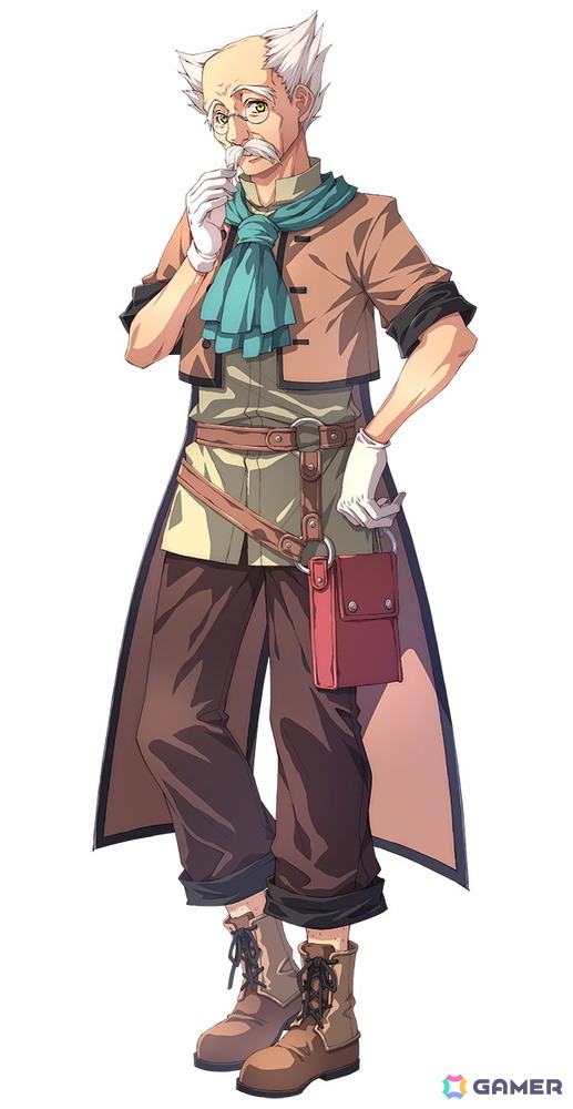 「空の軌跡 the 1st」ツァイス地方で登場のラッセル博士（CV：塩屋翼）、キリカ（CV：道井悠）、シード少佐（CV：高梨謙吾）、グスタフ整備長（CV：佐原誠）を紹介！の画像