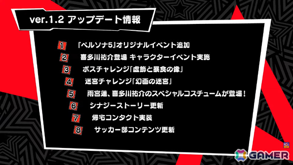 「ペルソナ5: The Phantom X」に喜多川祐介（CV：杉田智和）が登場！「P5」オリジナルイベントやスペシャルコスチュームなどver.1.2アプデ情報を紹介の画像22