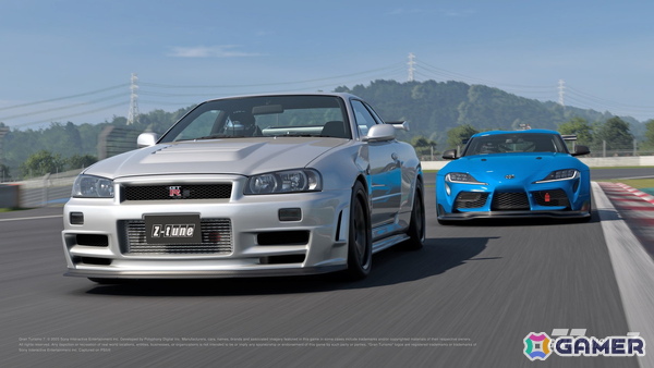 ノノ　グランツーリスモ グランツーリスモ7」ホンダ N-ONE RS '22やニスモ R34 GT-R Z