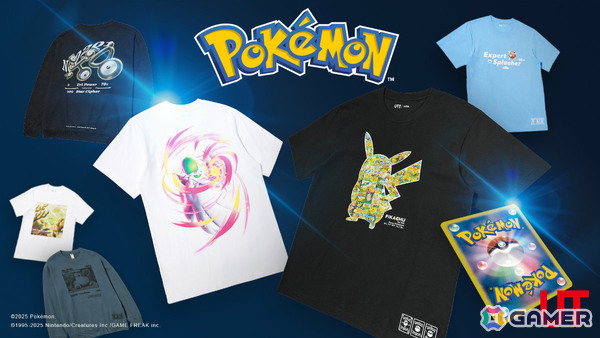 「ポケモンカードゲーム」「ポケポケ」とコラボしたUTが8月11日に発売！ミュウツーやピカチュウなどが描かれたTシャツ＆スウェットがラインナップの画像1