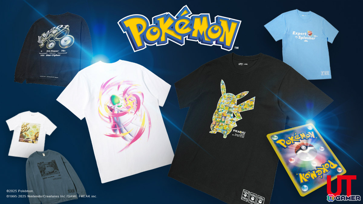 ポケモンカードゲーム」「ポケポケ」とコラボしたUTが8月11日に発売