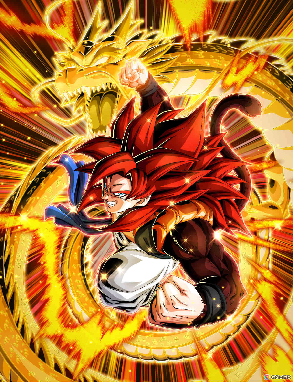 ドラゴンボールZ　ドッカンバトル　ゴジータ DRAGON BALL Z DOKKAN BATTLE 10TH ANNIVERSARY FIGURE-超