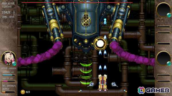 「ツインビー」のShuzilow.HA氏がキャラデザを務める縦スクロールSTG「バウンティシスターズ」Switch版の発売日が12月18日に決定！の画像10