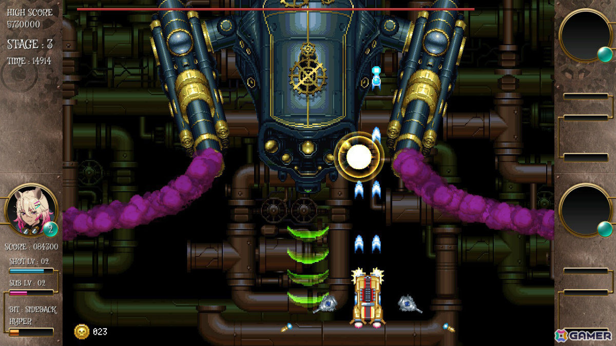 「ツインビー」のShuzilow.HA氏がキャラデザを務める縦スクロールSTG「バウンティシスターズ」Switch版の発売日が12月18日に決定!の画像