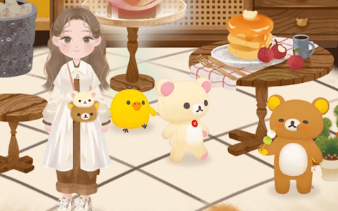 「ただいま～リラックマとすみっコとわたし～」登録者数に応じて限定コーデアイテムなどがもらえる事前登録キャンペーンがスタート！