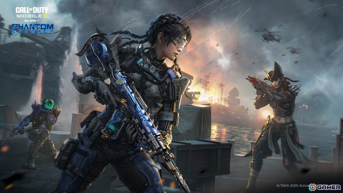 「CoD モバイル」のシーズン7「潮流のファントム」が7月31日より開始！カーレースモードやバトルロイヤルモード「Gulag」に加えて「ドルフロ」コラボが登場の画像