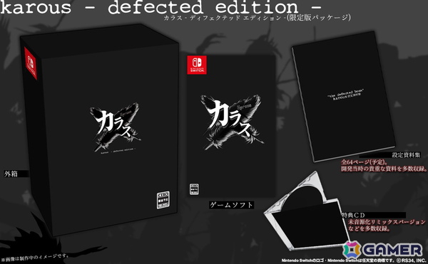 シューティングゲーム「カラス」移植版がPS5/PS4/Switchで11月27日に発売！PS5/Switch向けには特典付きの限定版も登場の画像4