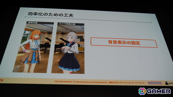 「学マス」の細かな演出は工夫の賜物だった！制約がある中で生み出された親愛度コミュ、初星コミュの制作フローを解説【CEDEC2025】の画像11