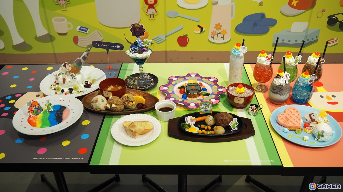 メニュー、グッズ、内装まで「塊魂」を存分に楽しめるコラボカフェ内覧会をレポート！の画像