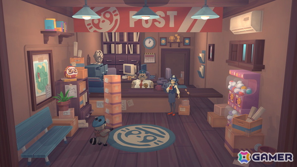 タヌキが主人公の郵便配達アドベンチャーゲーム「TANUKI: Pon's Summer」の体験版がSteamで公開!BMXでトリックをキメて荷物を配達しようの画像