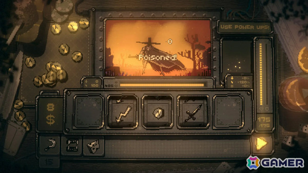 スロット台の上で展開するローグライトバトル「SLOTS & DAGGERS」Steamページが公開!目押しとギャンブラーの勘を頼りに名だたる強敵を倒せの画像