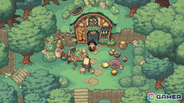 見習い魔女が不思議な森を探索しながら生活する癒し系アドベンチャーゲーム「Little Witch in the Woods」がSteamで9月4日に正式リリース！の画像2