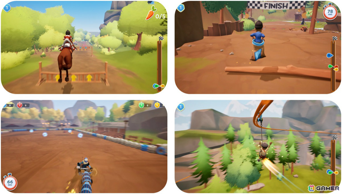 オープンワールド・パーティゲーム「Sports Camp」が10月23日にリリース!広大なキャンプ場でカヤックやBMX、乗馬など35種以上のアクティビティを楽しめるの画像