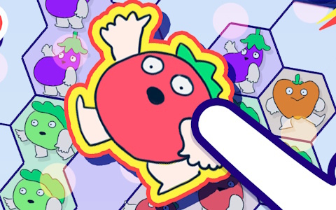 リアル脱出ゲームのSCRAPによるスマホ向けパズルゲーム「VEGE PUZZLE DISCO!」が配信！コンボ発生で野菜たちが踊り出せば気分も得点も急上昇