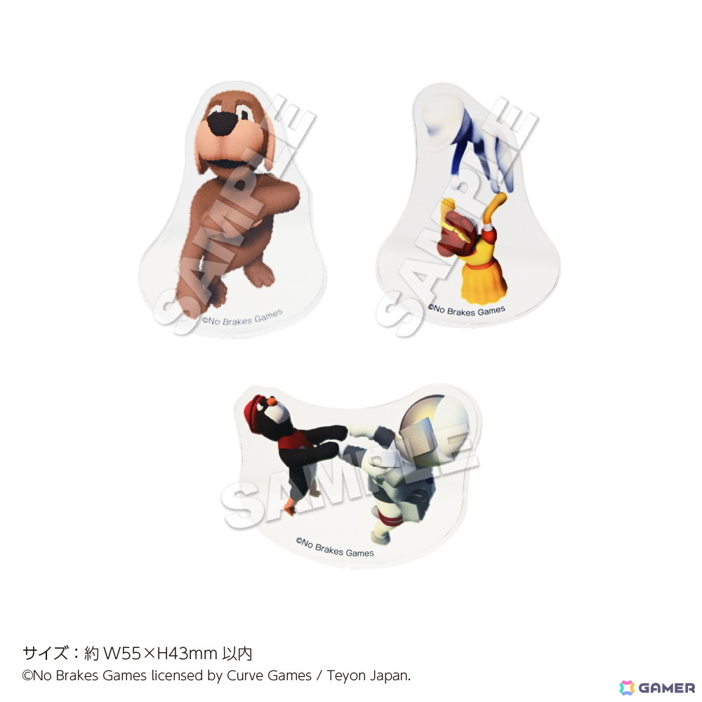 「ヒューマン フォール フラット」in 22カレーが8月9日より開催！ふにゃっとしたキャラたちをイメージしたメニューやグッズがラインナップの画像6