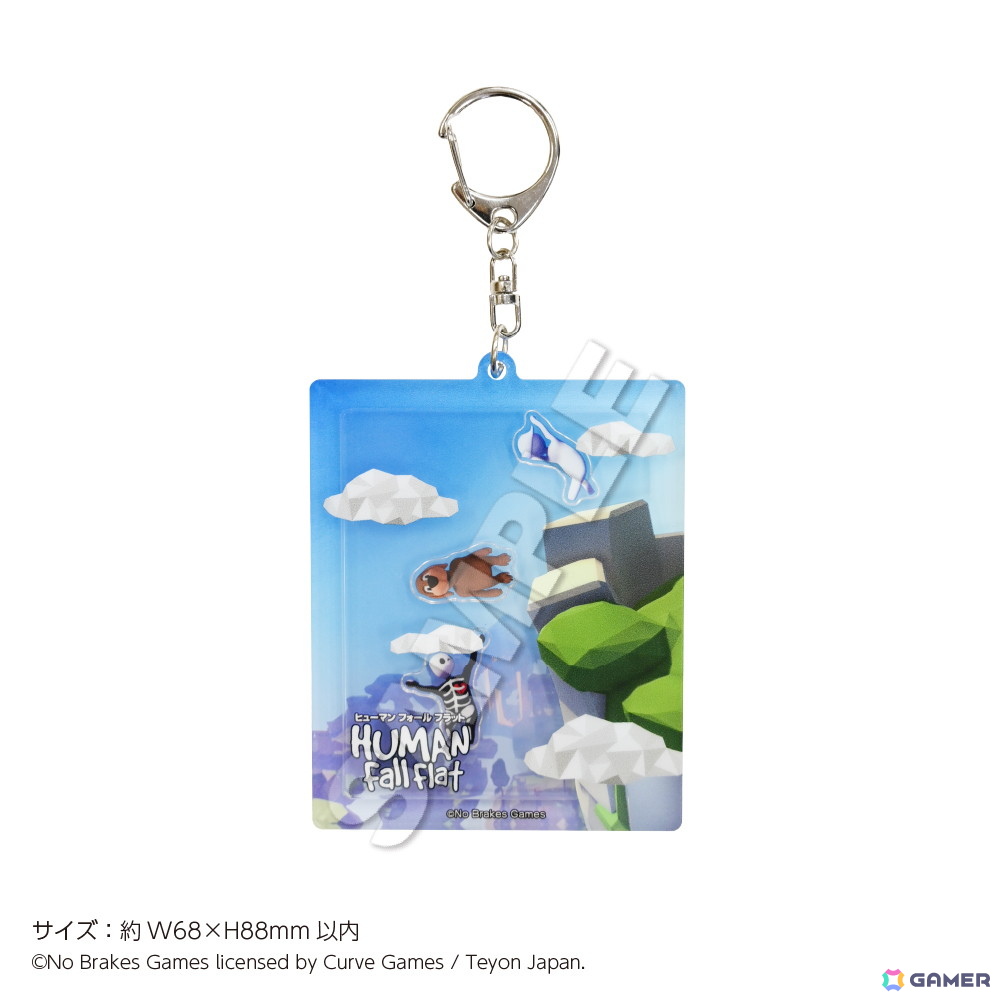 「ヒューマン フォール フラット」in 22カレーが8月9日より開催！ふにゃっとしたキャラたちをイメージしたメニューやグッズがラインナップの画像7