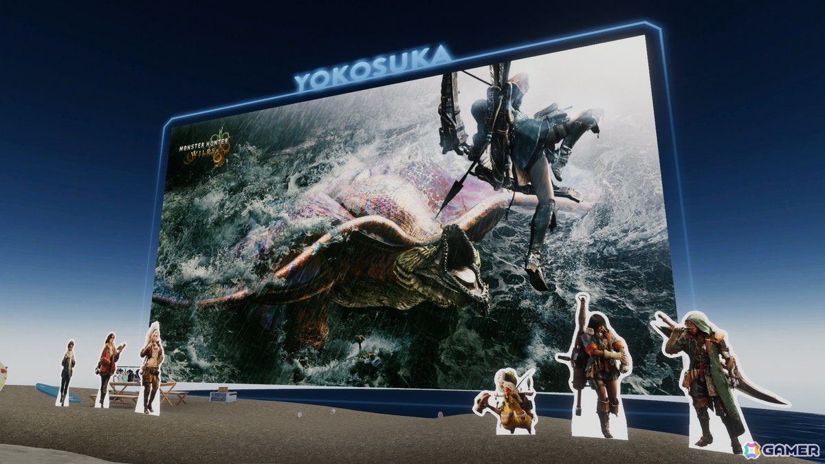 「モンスターハンターワイルズ」と「メタバースヨコスカ」がコラボ！コラボデザインの3Dスカジャンがメタバース内で無料配布、リアルでの販売も実施の画像7