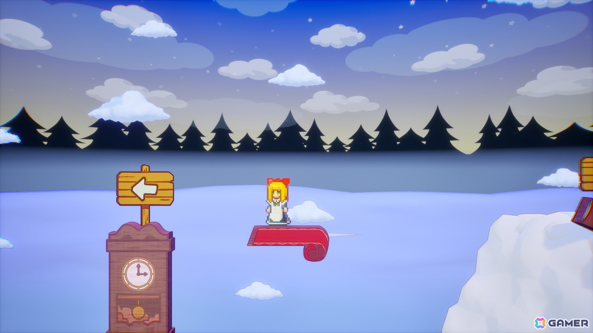 2Dアクションゲーム「アップステップメイド」がSteamにて配信！3つのジャンプを使い分けて夢の世界を冒険しようの画像