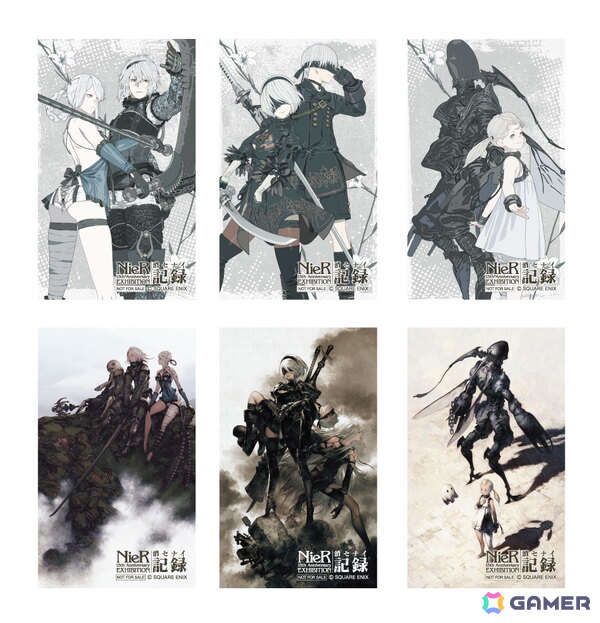 「NieR 15th Anniversary EXHIBITION 消セナイ記録」描き下ろしイラストなどを使用した記念グッズが先行公開！展覧会の会場MAPや見どころもの画像5