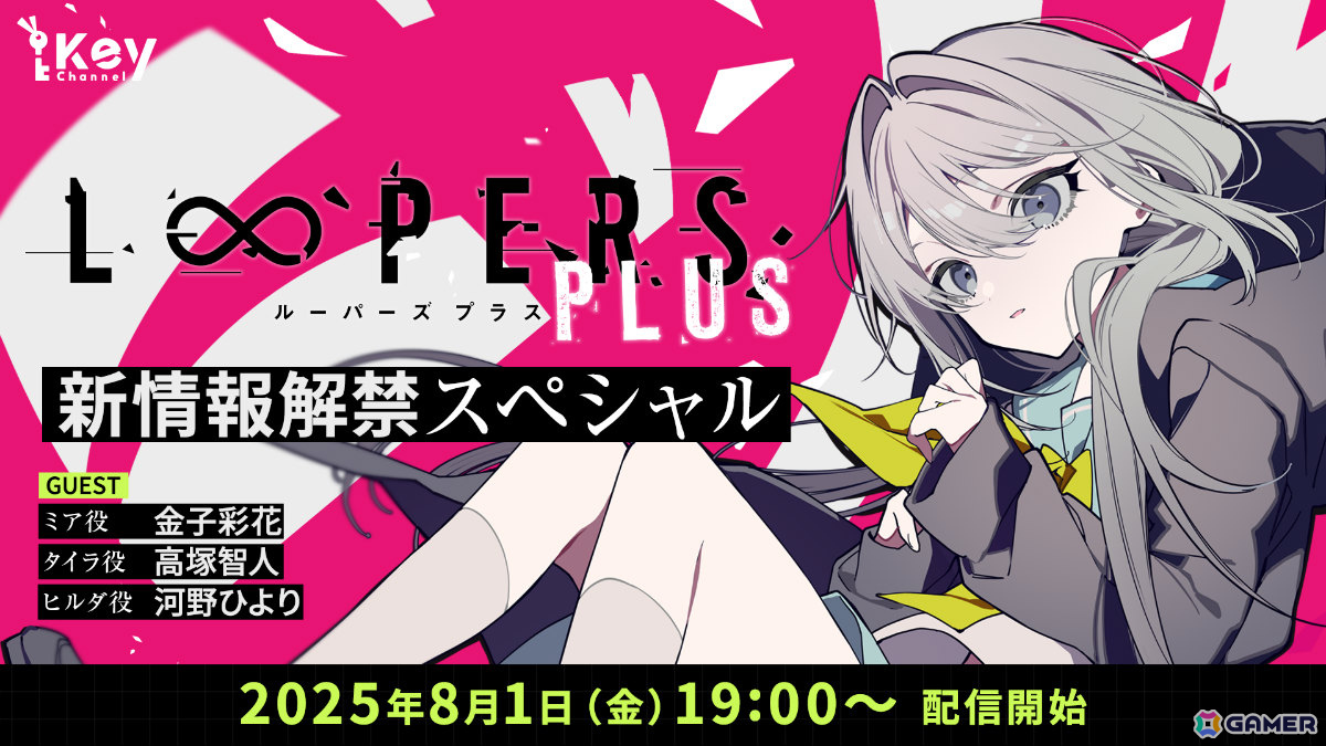 Keyのキネティックノベル「虹彩都市」「LOOPERS PLUS」の予約受付が開始！グッズ付き限定版などの商品情報も公開の画像