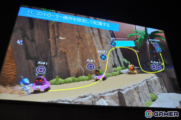 「アストロボット」をGOTYに導いたレベルデザイン：徹底したテンポの良さ、気持ちよさを生み出した数々の創意工夫が明らかに【CEDEC2025】の画像18