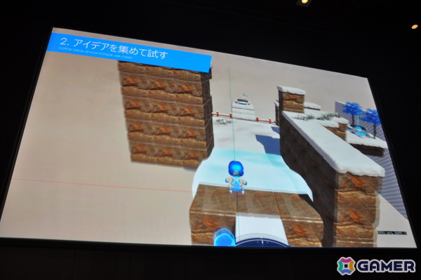 「アストロボット」をGOTYに導いたレベルデザイン：徹底したテンポの良さ、気持ちよさを生み出した数々の創意工夫が明らかに【CEDEC2025】の画像6