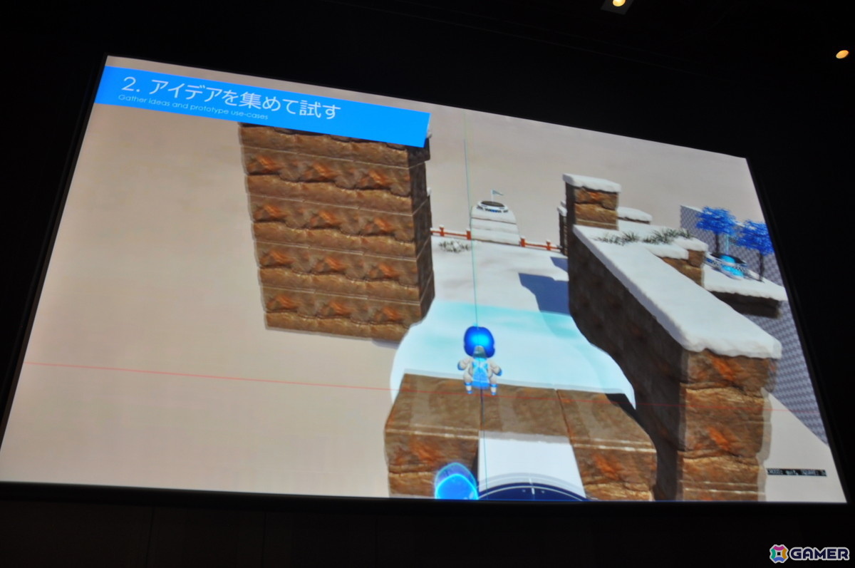 「アストロボット」をGOTYに導いたレベルデザイン：徹底したテンポの良さ、気持ちよさを生み出した数々の創意工夫が明らかに【CEDEC2025】の画像6