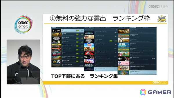 「大資本の総力戦」となり、従来の攻略法が通用しなくなったSteamでこれからインディーが成功するために欠かせないこととは？【CEDEC2025】の画像5