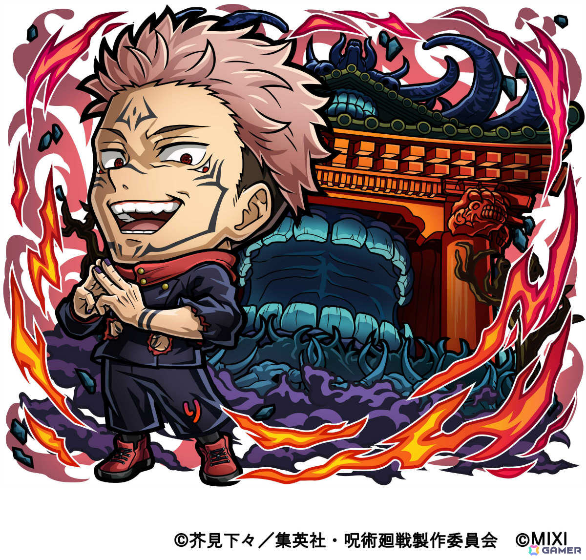 コトダマン」でTVアニメ「呪術廻戦」渋谷事変コラボが7月29日より開催