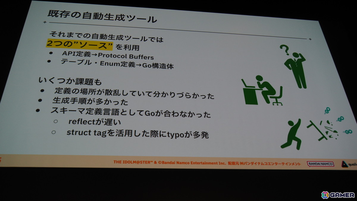 「学マス」のバックエンドを支える基盤システムはどのように作られていったのか――QualiArtsならではの取り組みを紹介【CEDEC2025】の画像