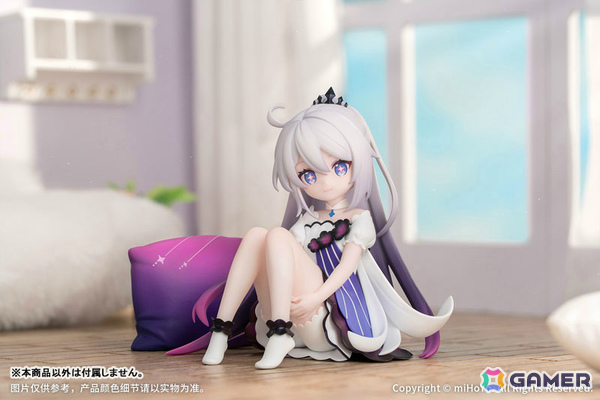 「崩壊3rd」より「キアナ 終焉の律者 ちび律者 Ver.」のフィギュアが登場！くつろぎのひとときを過ごすキアナの座り姿を愛らしく再現の画像2
