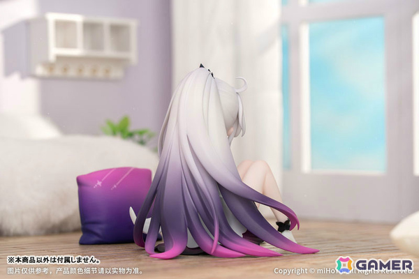「崩壊3rd」より「キアナ 終焉の律者 ちび律者 Ver.」のフィギュアが登場！くつろぎのひとときを過ごすキアナの座り姿を愛らしく再現の画像9