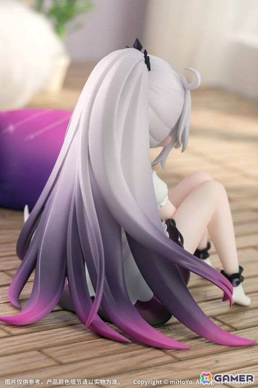 「崩壊3rd」より「キアナ 終焉の律者 ちび律者 Ver.」のフィギュアが登場！くつろぎのひとときを過ごすキアナの座り姿を愛らしく再現の画像6