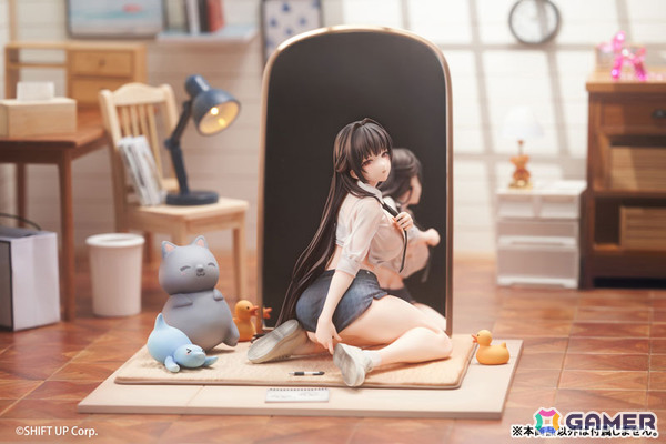 「勝利の女神：NIKKE」マルチャーナがコスチューム“スクールデイズ”の姿で立体化！アクリルブロック付き豪華版もの画像13