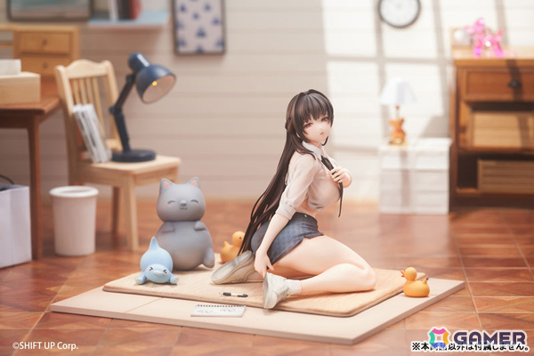 「勝利の女神：NIKKE」マルチャーナがコスチューム“スクールデイズ”の姿で立体化！アクリルブロック付き豪華版もの画像15