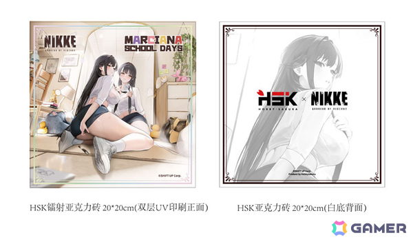 「勝利の女神：NIKKE」マルチャーナがコスチューム“スクールデイズ”の姿で立体化！アクリルブロック付き豪華版もの画像24
