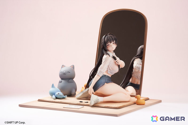 「勝利の女神：NIKKE」マルチャーナがコスチューム“スクールデイズ”の姿で立体化！アクリルブロック付き豪華版もの画像5