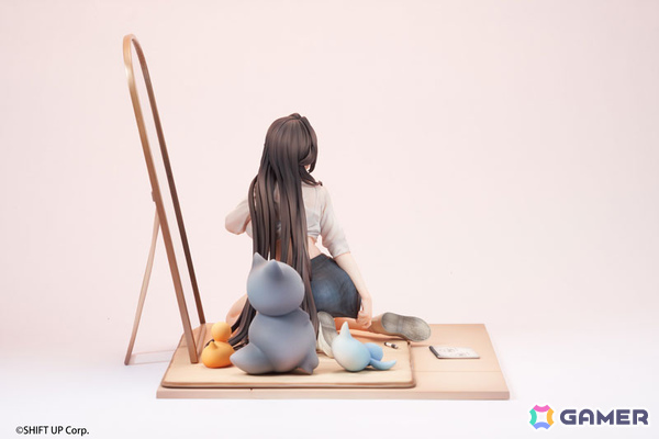 「勝利の女神：NIKKE」マルチャーナがコスチューム“スクールデイズ”の姿で立体化！アクリルブロック付き豪華版もの画像6