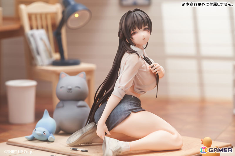 「勝利の女神：NIKKE」マルチャーナがコスチューム“スクールデイズ”の姿で立体化！アクリルブロック付き豪華版もの画像