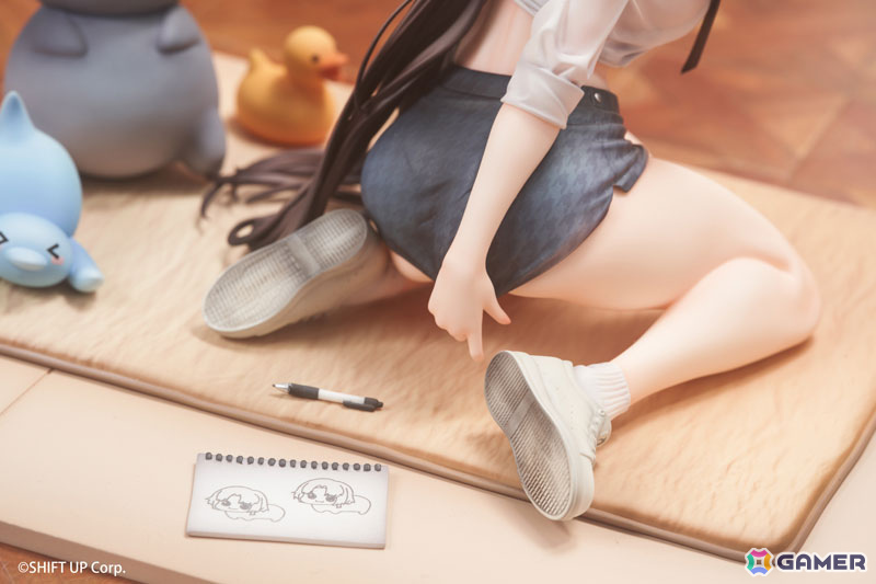 「勝利の女神：NIKKE」マルチャーナがコスチューム“スクールデイズ”の姿で立体化！アクリルブロック付き豪華版もの画像